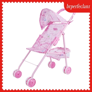 Brperfeclan1) cochecito plegable Para cochecito De bebé Reborn/recién nacido/juguete De decoración (4)
