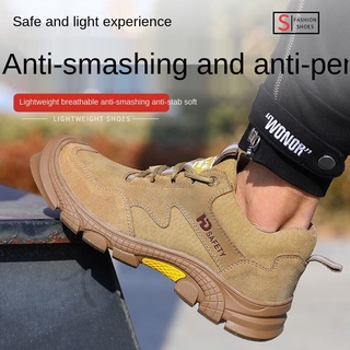 Zapatos de seguridad/botines de los hombres de las mujeres zapatos de trabajo Anti-golpes Anti-punción de acero dedo del pie zapatos impermeable herramientas zapatos