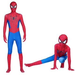Halloween Niños Adulto Extraordinario spiderman Disfraz Héroe Regresa Hombres Y Mujeres Mono cosplay