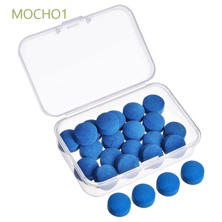 MOCHO1 reemplazamen caja de almacenamiento Snooker azul para tacos de piscina 13 mm taco de billar cabeza de billar puntas de taco/Multicolor