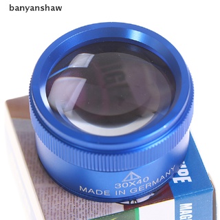 banyanshaw premium 30x 40 mm lupa de medición lupa lente de lazo microscopio cl (2)