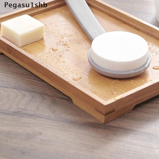 [pegasu1shb] exfoliante de mango largo esponja de baño exfoliante exfoliante equipo de limpieza caliente