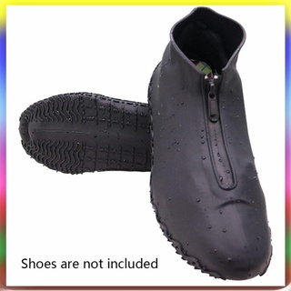 6wat funda De zapato impermeable De silicón con cremallera antideslizantes Para zapatos/impermeables