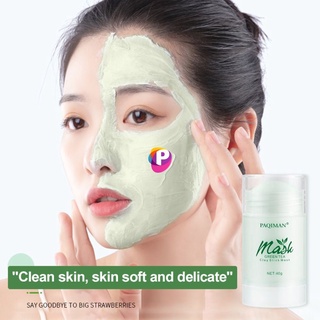 máscara de té verde palo máscara sólida limpieza máscara cara hidratante puntos negros y finos poros máscara de barro