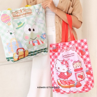 Reutilizable Bolsa Plegable Compras Eco Bag Sanrio Hello kitty Cinamoroll My Melody Little Twin Star (2)