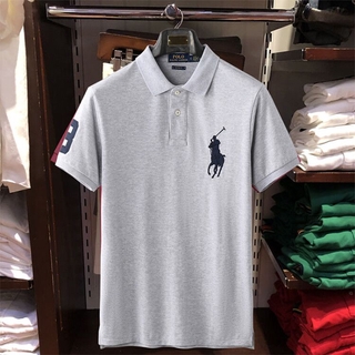 Ralph Lauren Ralph Lauren Polo Shirt Paul Summer Men's Short Sleeve Lapel Cotton T-shirt Malaysia Lo
