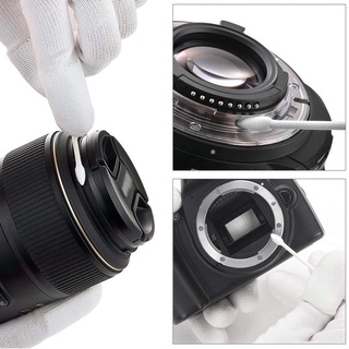 kit de limpieza de cámara dslr con hisopos de limpieza de sensores para lente de cámara