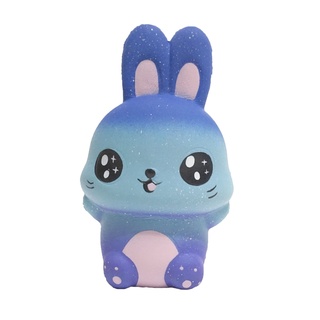Starry Cute Rabbit Scented Slow Rising Collection Squeeze Stress Reliever Toy