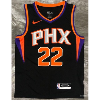 【hot pressed】NBA jersey Phoenix Suns 22# AYTON regular edition black and other styles sports basketball jersey