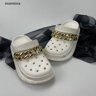 CHARMS Mins cadena de zapatos encantos de Metal encanto decoración para Croc zueco zapatos colgante hebilla herramienta.