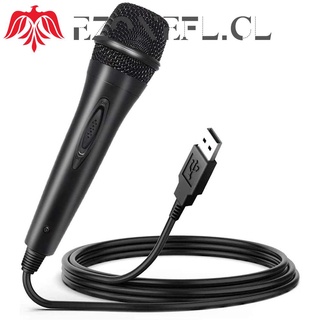 ezonefl micrófono con cable usb para nintendo switch wii ps4 ps3 xbox 360 one pc