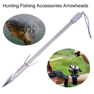 [wing] dardos de peces de acero inoxidable herramienta de caza accesorios de pesca puntas de flecha