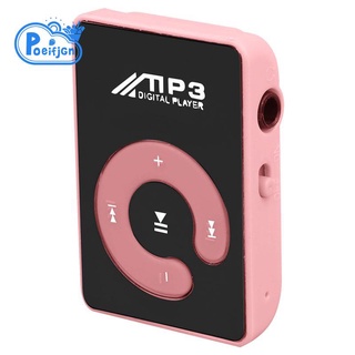 Mini reproductor de música Mp3 USB clip USB Digital compatible con tarjeta SD TF 8GB negro