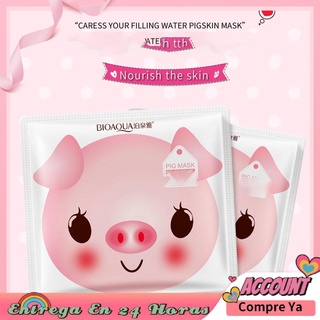 bioaqua pig yogurt reposición máscara nutrir hidratante blanqueamiento máscara (1)