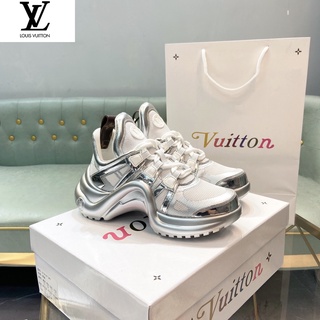 ¡louis Vuitton! Daddy zapatos de los hombres y las mujeres zapatos cómodo Ins estudiante zapatos LV07