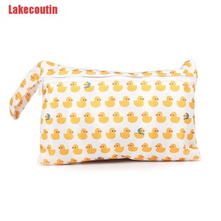 lakecoutin bolsa húmeda reutilizable impermeable para enfermería, almohadilla menstrual, bolsa de viaje