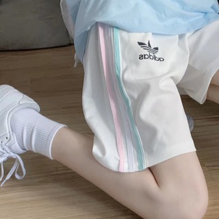 pantalones cortos casuales para niñas bf versión nacional sueltos deportivos de pierna ancha (6)