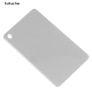 Tutuche-Etiqueta De Equipaje De Aleación De Aluminio Para Viaje , Avión , Nombre , Dirección CL (5)