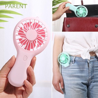 PARENT Office Supplies Handheld Fan Adjustable USB Rechargeable Pocket Fan Cooling Equipment Travel Cute Mini Cool Air Foldable/Multicolor