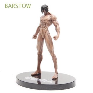 BARSTOW Collection Toy Anime Attack on Titan Collection Model Eren Yeager Attack on Titan Figure PVC Action Children Gifts Figure Toys Doll Miniature Model Toy 15cm Japanese Anime