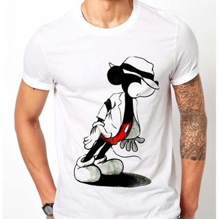Mickey maus mouse michael jackson impresión camiseta