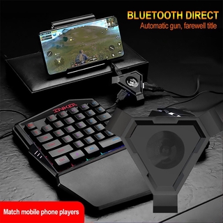 [Brasil 3c] Adaptador Portátil Para Celular con Bluetooth/convertidor De Mouse/Teclado Para juegos Pubg