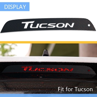 Calcomanías de luz de freno de coche de fibra de carbono para Hyundai Tucson accesorios