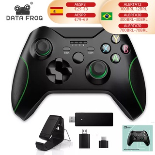 Data Frog 2.4GHz Mando Inalámbrico Joystick Control Para Xbox One Controlador Para Win PC Para PS3/Series X S