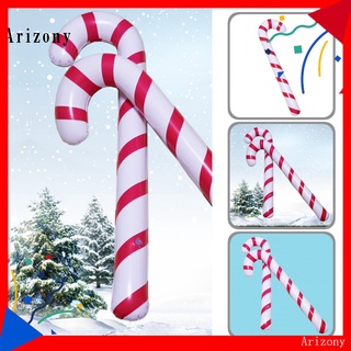Ay PVC adornos de navidad caña inflable Santa Claus bastón juguete rápido inflar cumpleaños