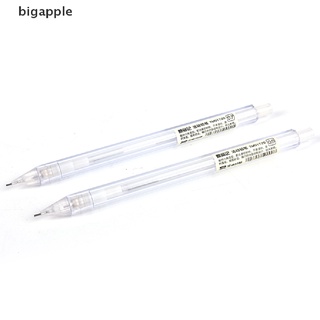 [bigapple] Lápiz mecánico de plástico mm/ mm/lápiz mecánico transparente/lápiz automático para niños/papelería caliente