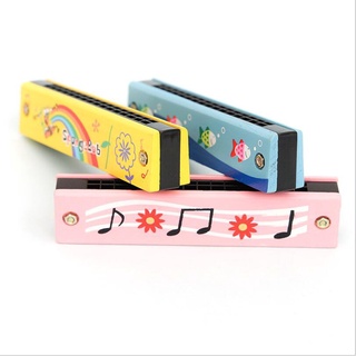 Niños educación música de madera juguetes divertidos armónica golpe instrumentos musicales pequeño regalo para estudiantes