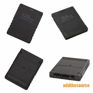 [ADTHEO] nueva tarjeta de memoria de 64 mb y 128 mb para Sony PlayStation 2 PS2 Slim Console Data Stick ECRUOSH