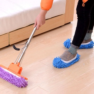 Mop polvo zapatos zapatillas limpiador piso fácil de limpiar baño B2N2 (1)