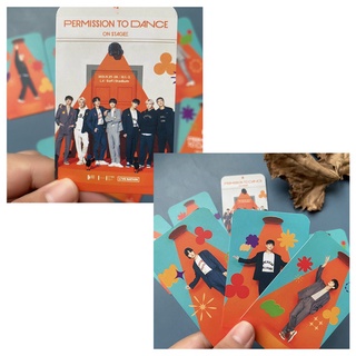 8 unids/set kpop bts permiso para bailar en el escenario photocard lomo tarjeta postal polaroid tarjetas para fans regalo (6)