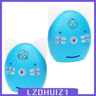 Bubble Shop61 Baby Cry Detector bebé Monitor portátil de dos vías hablarnos enchufe azul enchufe de ee.uu. (3)