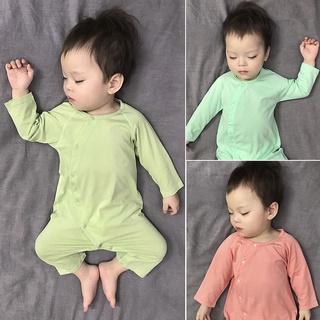 Ropa para bebés Jumpsuit manga larga primavera y otoño Delgado Bellyband Pijamas bebé ropa de verano recién nacido mameluco