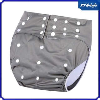 Washable PUL Adult Cloth Diaper Reusable Adult Nappy for Elders Men Women