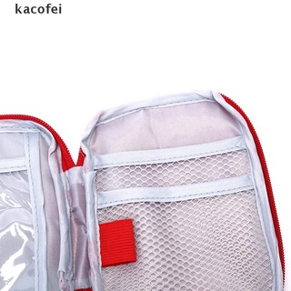 [kacofei] kit portátil de viaje a casa kit de primeros auxilios bolsa de almacenamiento (1)