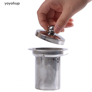 Yoyohup Reusable Stainless Steel Tea Strainer Mesh Infuser Basket Loose Tea Leaf Infuser CL