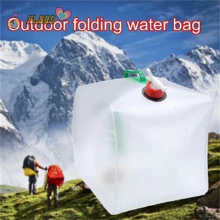 floro plegable porta agua contenedor plegable bolsa de agua de camping botella de picnic al aire libre grifo hervidor de agua grande equipo de camping
