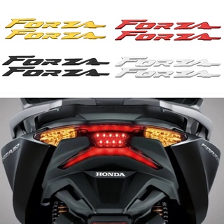 1 Par Honda Forza 250 300 Motocicleta 3d logo De Marca Emblema De Emblema decoración De Motocicleta calcomanía De Tanque De Motocicleta accesorios (1)