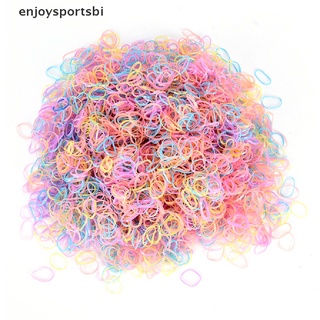 [enjoysportsbi] 3000Pcs HOT Rubber Hairband Rope Ponytail Holder Elastic Band Colorful Hair Band [HOT]