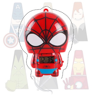 hfz marvel vengadores iron man the hulk spider man capitán américa reloj de juguete regalo (4)