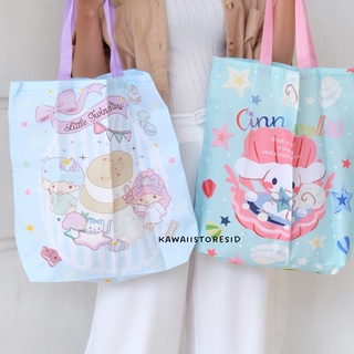 Reutilizable Bolsa Plegable Compras Eco Bag Sanrio Hello kitty Cinamoroll My Melody Little Twin Star (3)