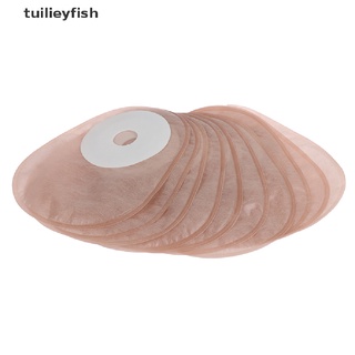 tuilieyfish 10pcs sistema de una sola pieza bolsas de colostomía desechables ostomy escurribles de una sola bolsa cl