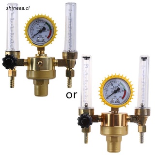 shi Dual Pipe Argon Regulator Pressure Output Reducer Machine for Wider Gas