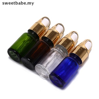 [Sweetbabe] 1 pza botella de vidrio de 10 ml de aceite esencial para gotero/botellas líquidas rellenables de vidrio (7)