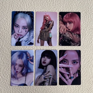 Qianxi1128 10 unids/Set Kpop BLACKPINK POP UP STORE foto postal LOMO tarjeta fotográfica para Fans colección (8)