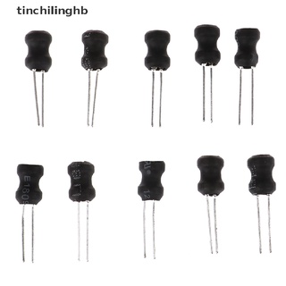 [tinchilinghb] 10pcs/lot Power Inductor DIP 6*8mm 47uH DR Inductors Word [HOT] (8)