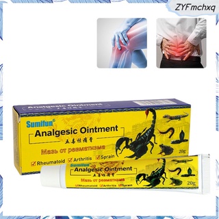paquete de 2 20 g crema de alivio del dolor ungüento para muñeca de mano artritis dolor articular (3)